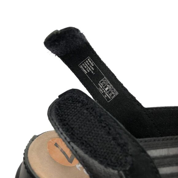 Romika Fidschi 64 Black Leather Mesh Sandals Slingback Strappy Sz 38 US 7 - 7.5 - Picture 6 of 8